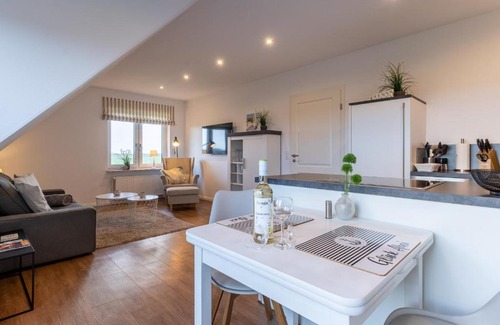 Tumlauer Koog Apartment | Appartement unter Reet Diekkieker