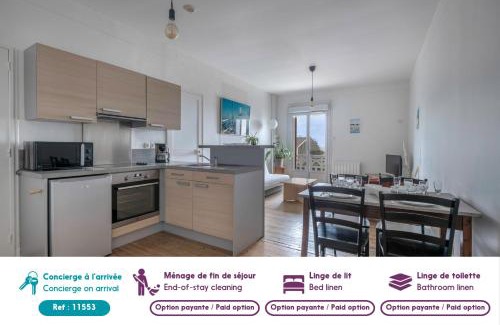 Le Cormier Apartment | Appartement Vue mer pour 4 à 50m Plage