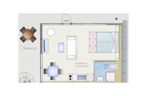 Geierswalde Apartment | Appartment Düne 3 1OG Grundbelegung 2 Pers