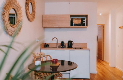 Saint-Helier Apartment | Apparts' Rennes BnB Solferino