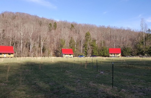 Helvetia RV Rental | Appenzell - Riverside RV Site A4 Mountain Views & Trout Stream