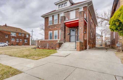 Detroit Apartment | Apt 9 Mi to Campus Martius and Downtown Detroit