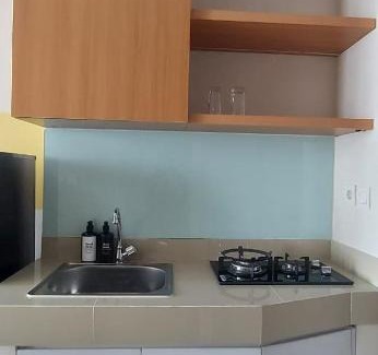 Cikarang Apartment | Apt Vasanta Innopark Studio 54R4 Tema Modern dgn Kolam Renang, Onsen, Disney Hotstar dan Netflix