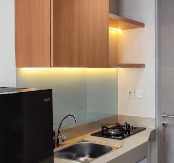 Cikarang Apartment | Apt Vasanta Innopark Studio 54R4 Tema Modern dgn Kolam Renang, Onsen, Disney Hotstar dan Netflix