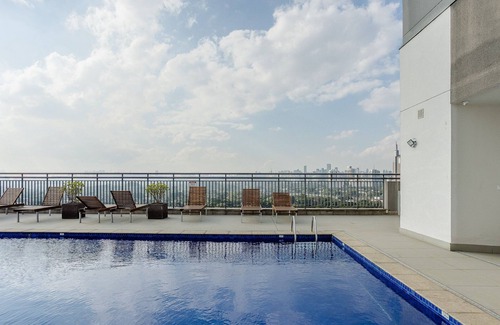 Butanta Apartment | Apt w/Gourmet Balcony 190m From the Metro Wal0714