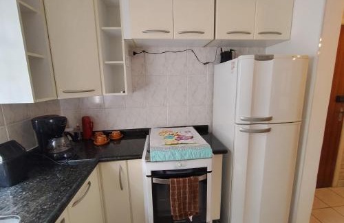 Portal da Santa Fe Apartment | Apto de fácil localização com ar condicionado!