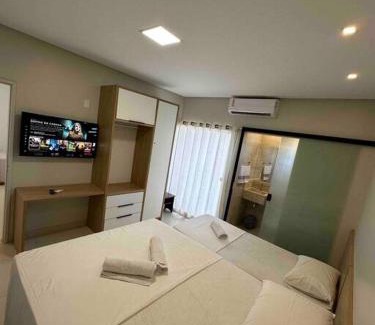 Guaibim Apartment | Apto em condomínio "PÉ NA AREIA" na praia de Guaibim!