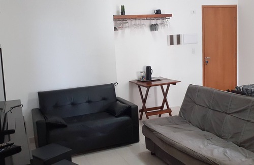 Caicara Apartment | Apto. Lindo! Vista P/mar, Wi-fi e Varanda C/churrasqueira