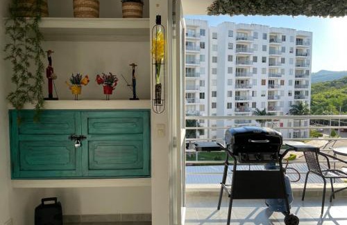 Girardot Apartment | Apto nuevo en Girardot, piscina, BBQ, terraza.