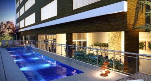 Pompeia Apartment | APTO Top com Vista pro Mar em Condomínio Completo em Frente à Praia!