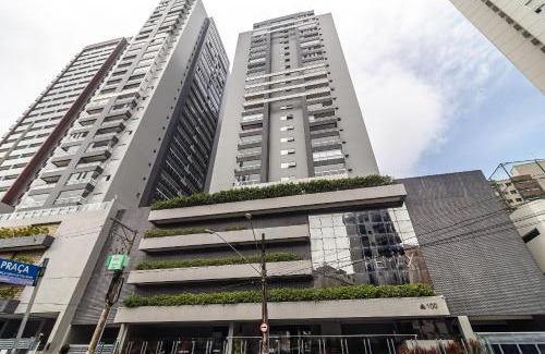 Boqueirao Apartment | Aptos com excelente localização a 100m da PRAIA no Centro da Cidade com Garagem, Ar Condicionado, Portaria 24H