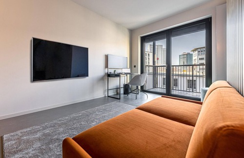 Zentrum-Nord Apartment | Arbio I Yuma Studio M Balcony Leipzig Hauptbahnhof