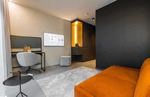 Zentrum-Nord Apartment | Arbio I Yuma Studio M Balcony Leipzig Hauptbahnhof