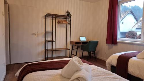 Geesthacht Apartment | ARCHIPEL - Balkon - nahe Hamburg - Lounge - Smart TV - Parking