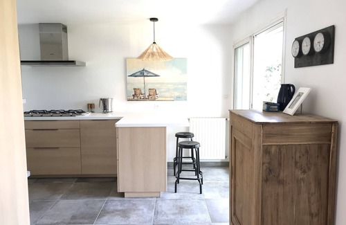Plouharnel House | Architect house with large garden, beach by bike or on foot by the paths.