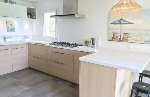 Plouharnel House | Architect house with large garden, beach by bike or on foot by the paths.