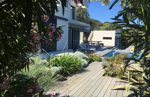 Belvedere-Campomoro Villa | Architect's house unique view of the gulf of VALINCO - Classified Furnished 5 *