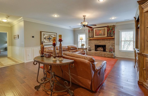 Fayetteville House | Arkansas Retreat - Pool, Waterslide, Grill & More!