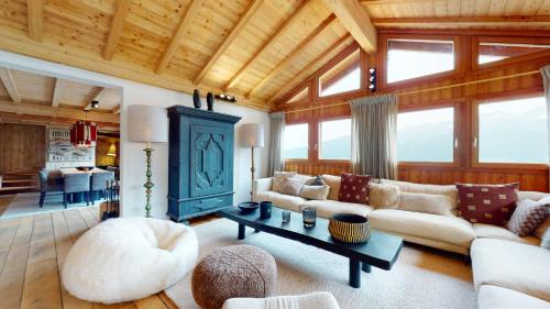 Heremence Ski Chalet | Arnold COCOONING & VIEW chalet 12 personnes Les Masses