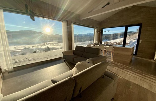 Les Angles Ski Chalet | Artik chalet avec vue à 180 degrés et piscine