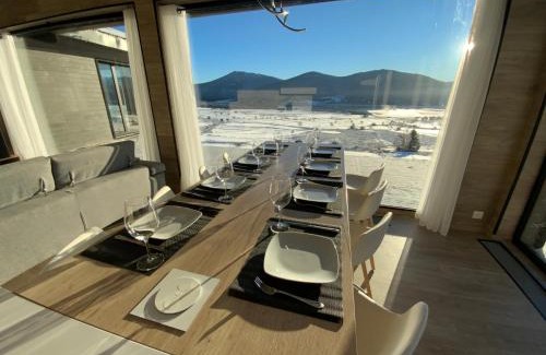 Les Angles Ski Chalet | Artik chalet avec vue à 180 degrés et piscine