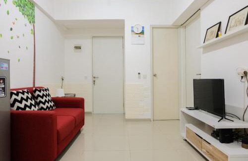 Tangerang Apartment | Artistic 2BR No Kitchen Apartment Aeropolis Residence By Travelio