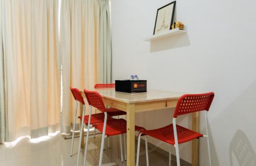 Tangerang Apartment | Artistic 2BR No Kitchen Apartment Aeropolis Residence By Travelio