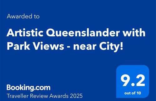 Norman Park House | Artistic Queenslander with Park Views - near City!
