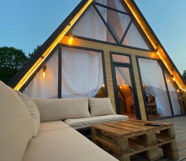 Azerbaijan Ski Chalet | Ashla A-Frame Lenkaran