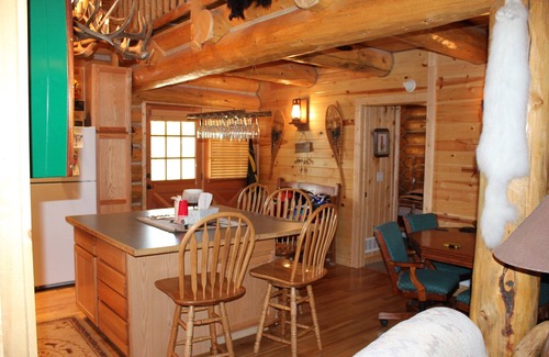 Michigan Hill Cabin | Aspen Sunset Log Cabin - surrounded by aspen trees & gorgeous views