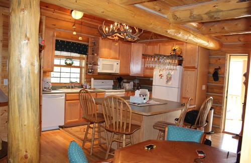 Michigan Hill Cabin | Aspen Sunset Log Cabin - surrounded by aspen trees & gorgeous views
