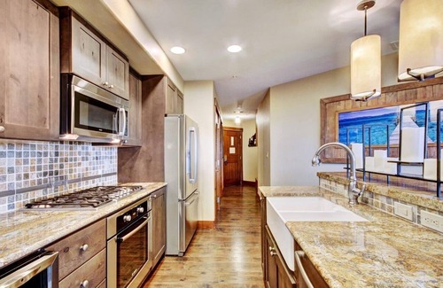 Peak 8 Condo | At Base Of Peak 8, Steps From Winter Activities 3 Bedroom Condo by RedAwning