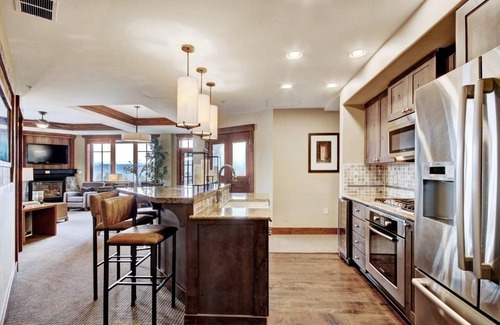 Peak 8 Condo | At Base Of Peak 8, Steps From Winter Activities 3 Bedroom Condo by RedAwning