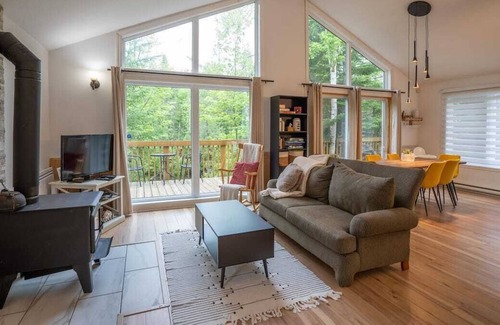 Saint-Didace Ski Chalet | At the foot of the current