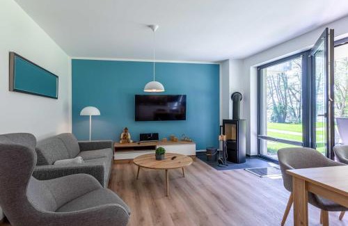 Krakow am See Apartment | Atempause - Stilvolles Apartment mit Terrasse & Wellness am Krakower See