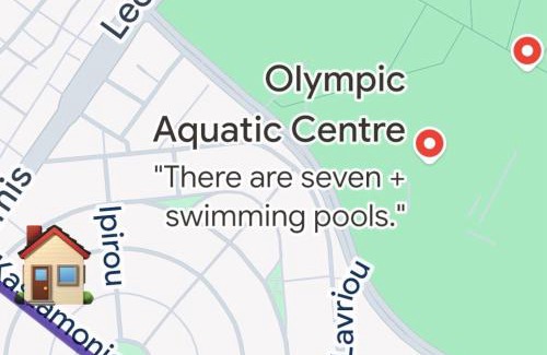 Nea Ionia Apartment | Athens OAKA Apt 2 Baths, Parking, Kitchen