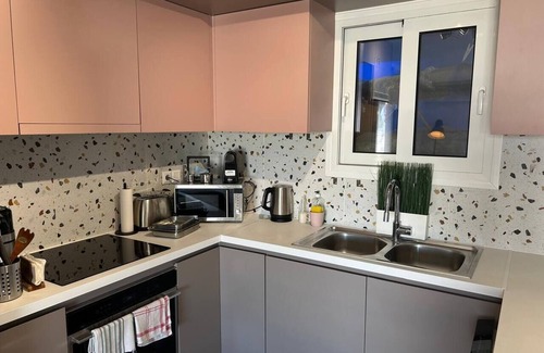 Vouliagmeni Apartment | Athens Riviera, Modern Vouliagmeni Flat at Cape of Lemos