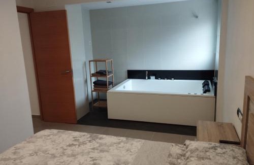 Amposta Apartment | Atico con hidromasaje, terraza y piscina en EbreHogar