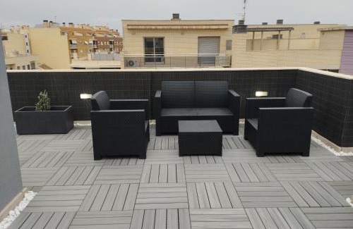 Amposta Apartment | Atico con hidromasaje, terraza y piscina en EbreHogar