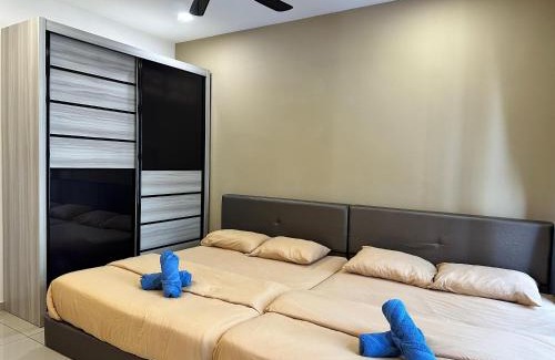 Malacca City House | Atlantis Residence Melaka by HK 1BR 4-6PAX