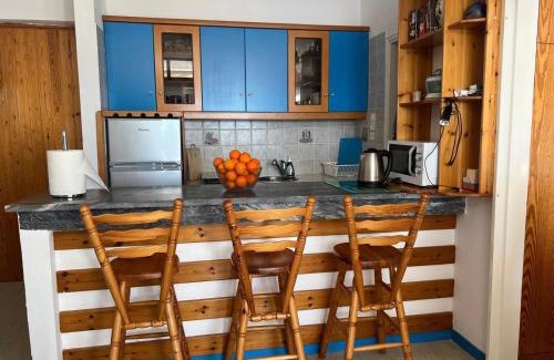 Loutraki-Agioi Theodoroi Apartment | Atlas Apartment with Private Beach and SeaView Blue