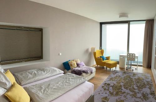 Nussdorf am Attersee Villa | Attersee Luxury Design Villa with dream views, large Pool and Sauna