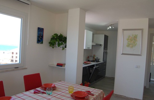 Alghero Apartment | attic with stunning views