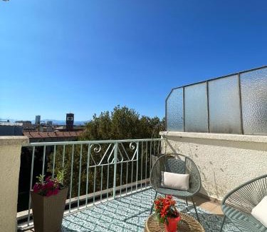 Aurora Apartment | Attico Ellen terrazza con vista