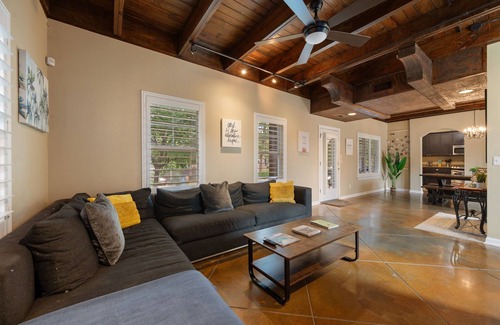 Old Enfield House | ATX Oasis! 3-Story Home w/Heated Pool, Spa & Outdoor Fun - Close to downtown
