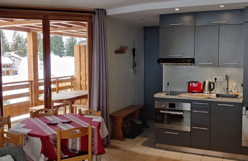 Avoriaz Apartment | AU COEUR D'AVORIAZ - 40 m² 3P 2 bedrooms - Large balcony - Quiet and bright, for 5