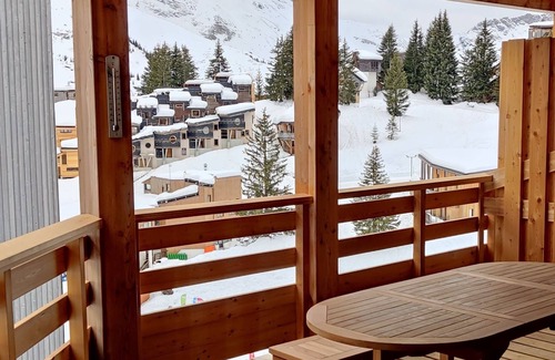 Avoriaz Apartment | AU COEUR D'AVORIAZ - 40 m² 3P 2 bedrooms - Large balcony - Quiet and bright, for 5