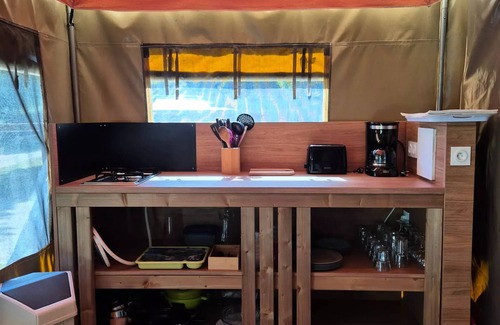 Le Change House | Auberoche campsite * - BENGALI canvas without sanitary facilities 4 people