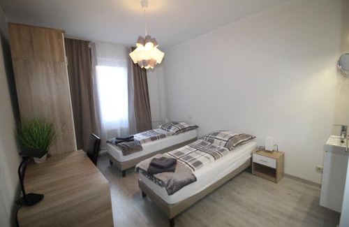 Weisenau Apartment | Aussicht Mainz-City - 4 Zimmer-max 7 Personen