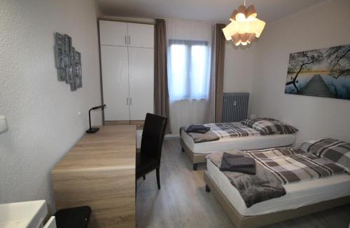Weisenau Apartment | Aussicht Mainz-City - 4 Zimmer-max 7 Personen